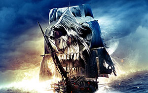 Official poster of Shana Betz`s `Haunting of the Mary Celeste`, an English horror film